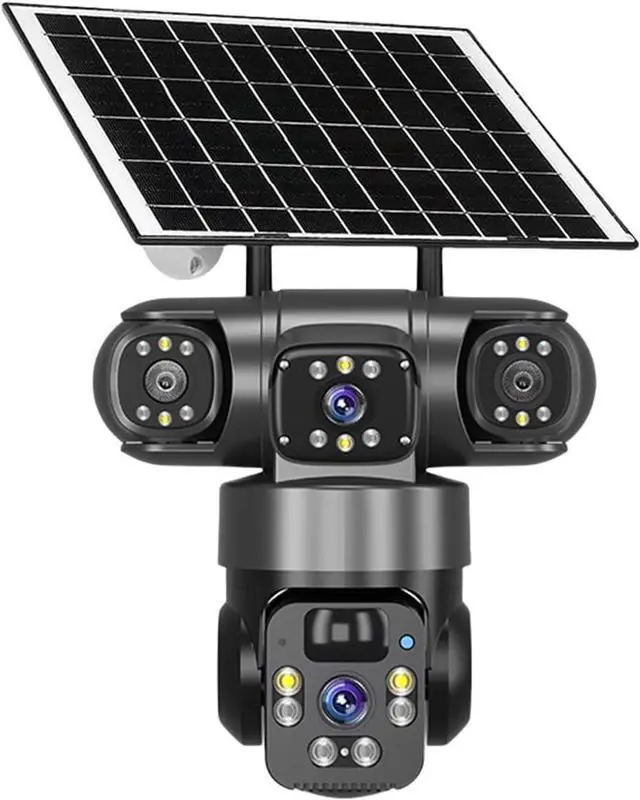 Main image of Tri-Lens Solar WiFi PTZ Security IP Camera
