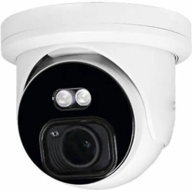 Main image of TCE81F28 InfiniteColor 8MP IR HD-TVI Turret Camera, 2.8mm Fixed Lens, White