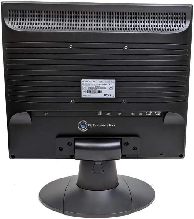 Alt view image 3 of 5 - CCTV Camera Pros MON-LCD-17BNC 17 inch Color LED BNC Surveillance Monitor
