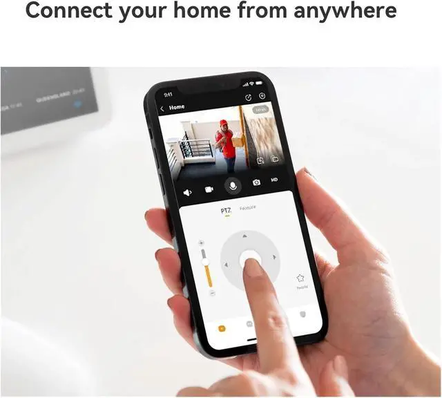 Alt view image 6 of 7 - 8MP 4K WiFi POE Security Camera AOR Mode Red Blue Warning Light