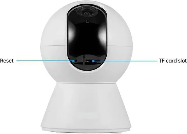 Alt view image 6 of 6 - 5MP/8MP 4K Mini WiFi IP Camera Indoor Wireless Home Security CCTV