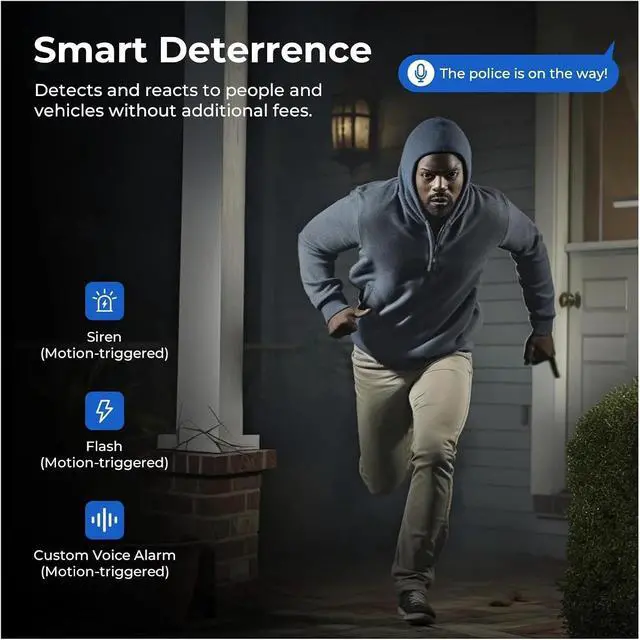 Alt view image 5 of 7 - WiFi Outdoor 360° PT Wireless Security IP Camera