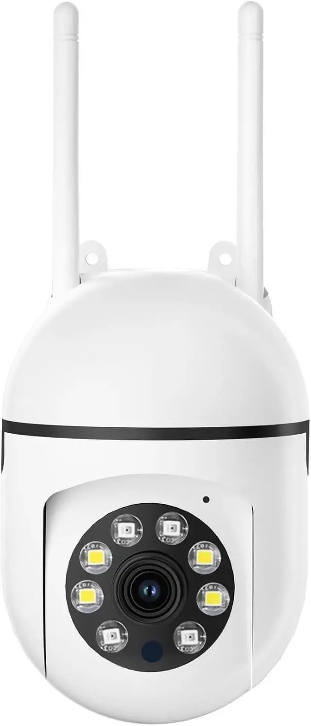 Alt view image 6 of 6 - 2MP WiFi Dome Outdoor Security Camera