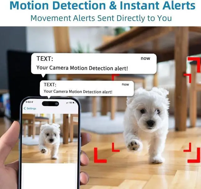 Alt view image 3 of 6 - Fran's Essentials 4K Hidden Camera,Security Camera No WiFi with 4G SIM Card,Nanny Cam Hidden Camera,Small Cameras Hidden Wireless,Cameras for Spying,App Control with Motion Detection and Night Vision