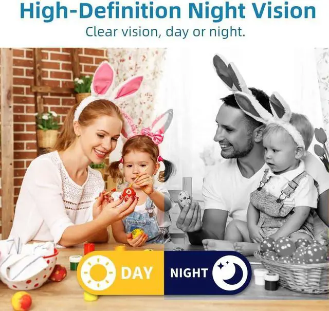 Alt view image 2 of 6 - Fran's Essentials 4K Hidden Camera,Security Camera No WiFi with 4G SIM Card,Nanny Cam Hidden Camera,Small Cameras Hidden Wireless,Cameras for Spying,App Control with Motion Detection and Night Vision