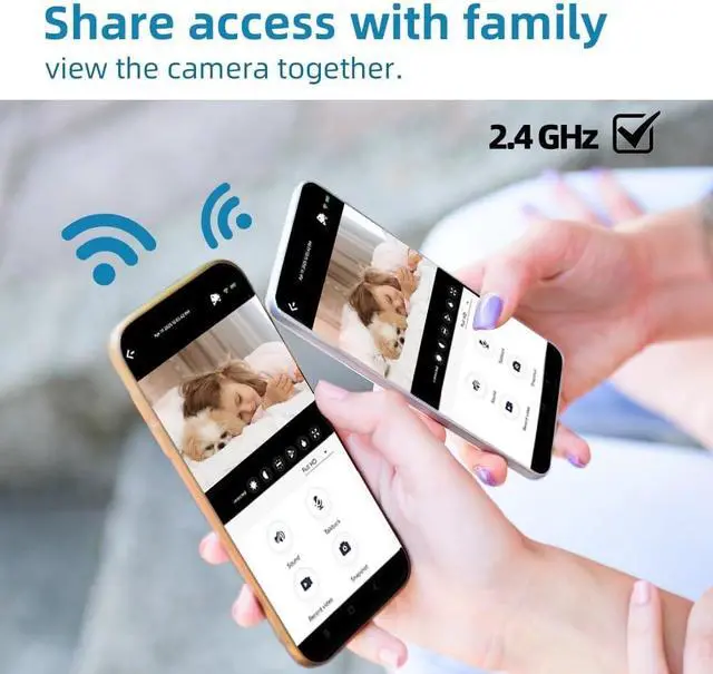 Alt view image 4 of 6 - Fran's Essentials 4K Hidden Camera,Security Camera No WiFi with 4G SIM Card,Nanny Cam Hidden Camera,Small Cameras Hidden Wireless,Cameras for Spying,App Control with Motion Detection and Night Vision