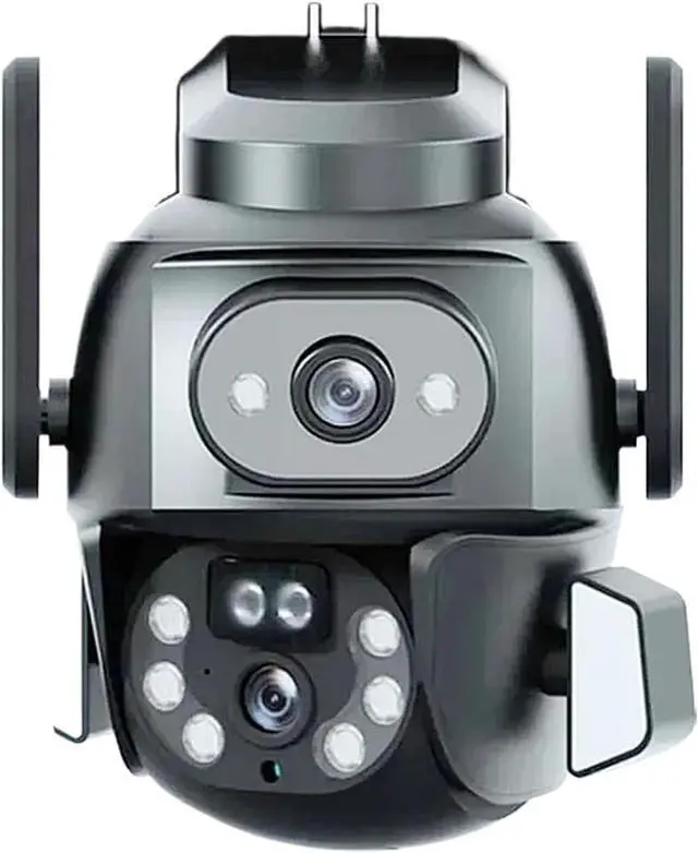 Main image of 8MP 4K WiFi Binocular Dual Screen Camera AI Auto Tracking IP66