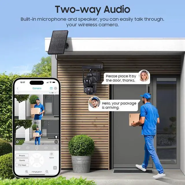 Alt view image 7 of 7 - AOV 24/7 Recording Security Camera, 4G Celluar for Off Grid Scenes