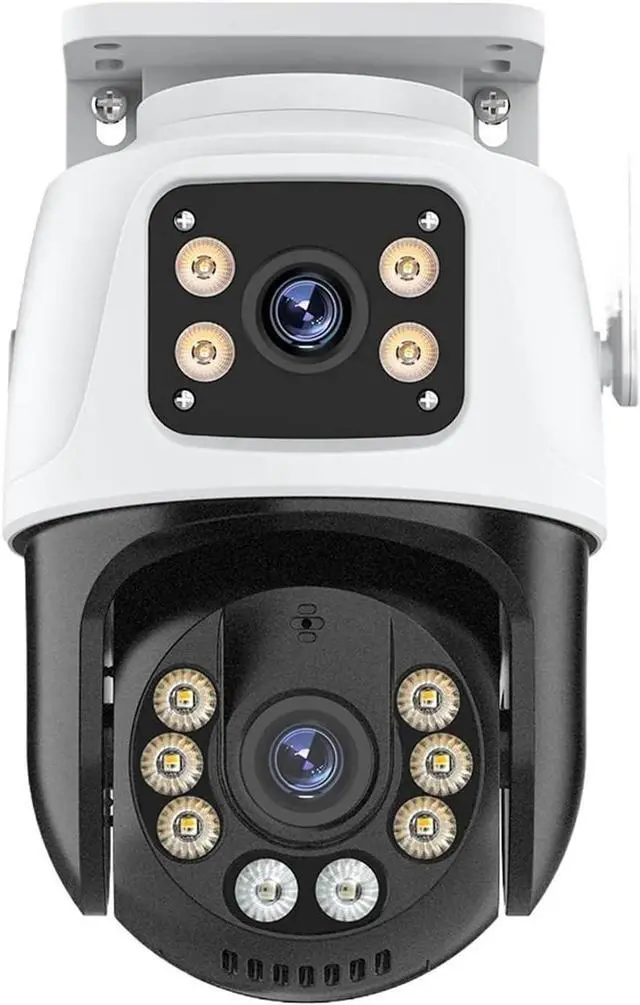 Main image of 8MP 4K Dual Lens PTZ Camera 360° IP66 Human Detection WiFi CCTV