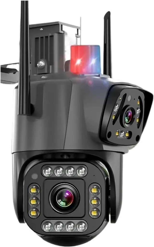 Main image of 8MP Dual Lens 2.4G WiFi Dome Security Camera