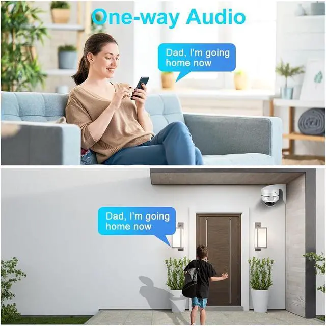 Alt view image 4 of 6 - 8MP 4K PoE PTZ Dome Camera 5X Zoom AI Auto Tracking