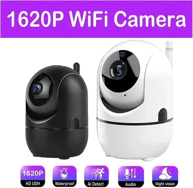 Alt view image 3 of 6 - 1620P WiFi IP Camera Auto Tracking Full Night Vision Baby Monitor CCTV
