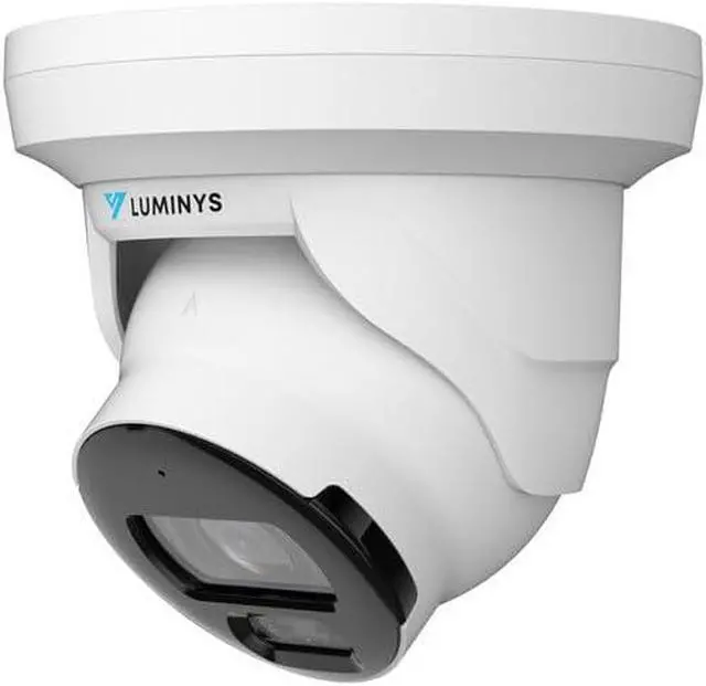Alt view image 2 of 4 - Marquis Luminys N3T-4LA2 LumiLuxSmart 4MP Outdoor Network Turret Camera with Night Vision (2.8mm)