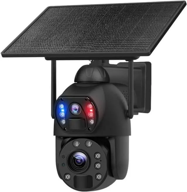 Main image of for UBox 20x Zoom Solar Wireless Outdoor Security Camera, Metal Shell Dual Lens PTZ Camera, WiFi & 4G LTE Cellular Network, Full-Color Night Vision, PIR Motion Detection Outdoor Monitoring camera1