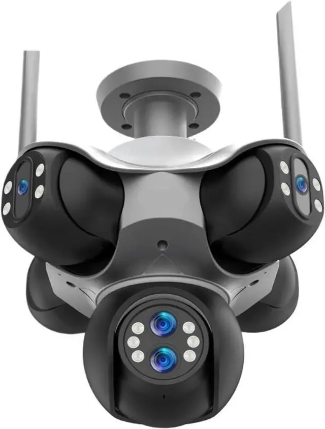 Main image of 30MP 6 Lens 5 Screen WiFi PTZ Camera 10X Optical Zoom