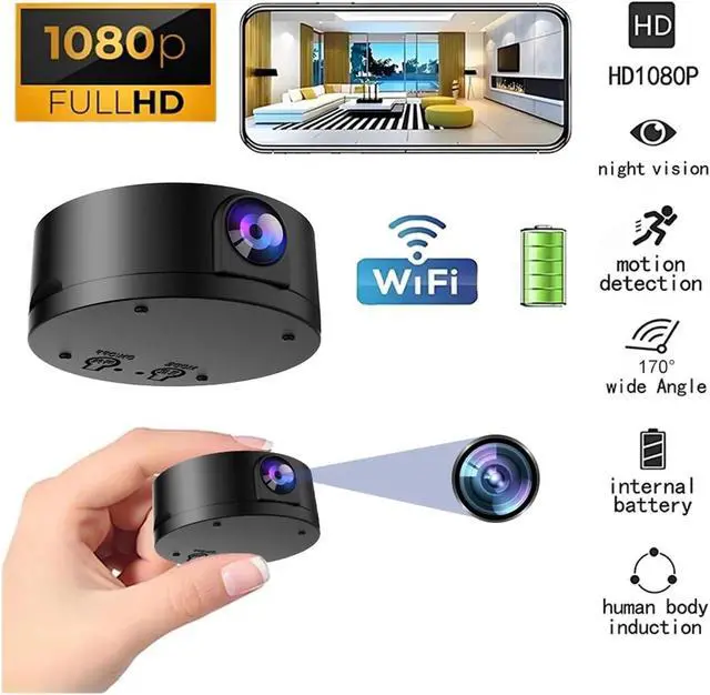 Alt view image 2 of 7 - 1080P Mini WiFi Security Camera