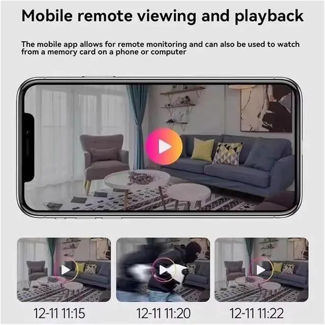 Alt view image 5 of 7 - 1080P Mini WiFi Security Camera