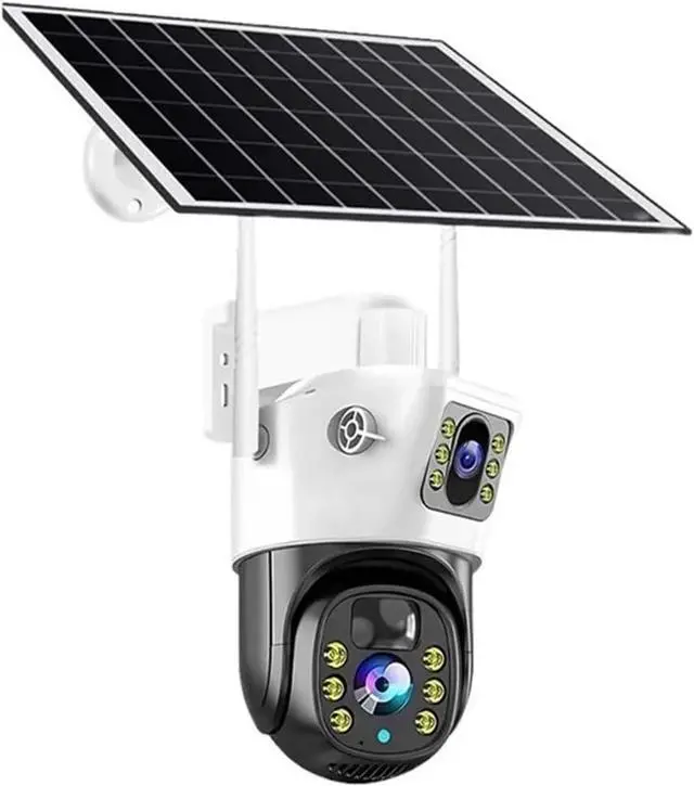 Main image of 8MP 4K Dual Lens Solar 4G WiFi Outdoor IP Camera