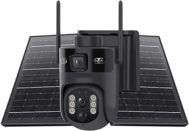 Main image of 12MP Dual Lens Solar PTZ Security Camera