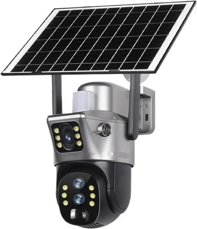 Main image of 12MP Dual Screen Solar PTZ Security Camera