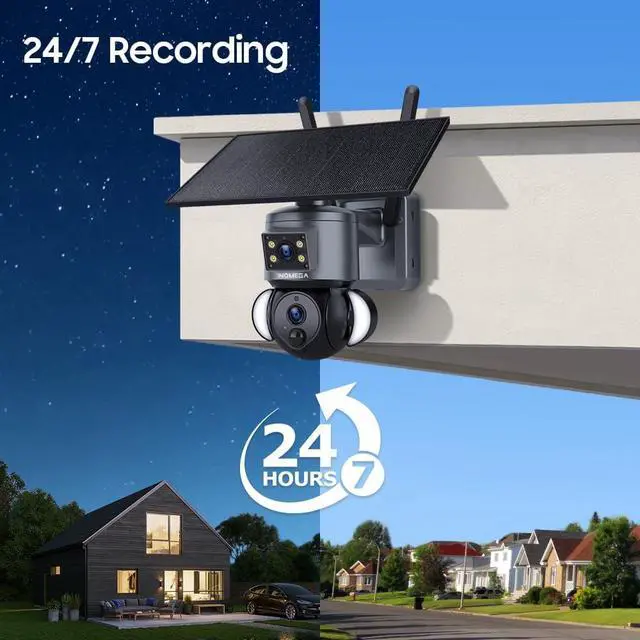 Alt view image 3 of 7 - AOV 24/7 Recording Security Camera, 4G Celluar for Off Grid Scenes