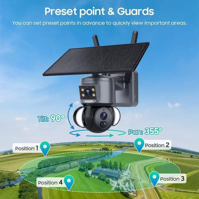 Alt view image 5 of 7 - AOV 24/7 Recording Security Camera, 4G Celluar for Off Grid Scenes
