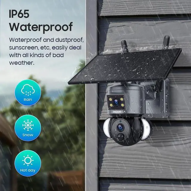 Alt view image 6 of 7 - AOV 24/7 Recording Security Camera, 2.4GHz WiFi for Outdoor Scenes