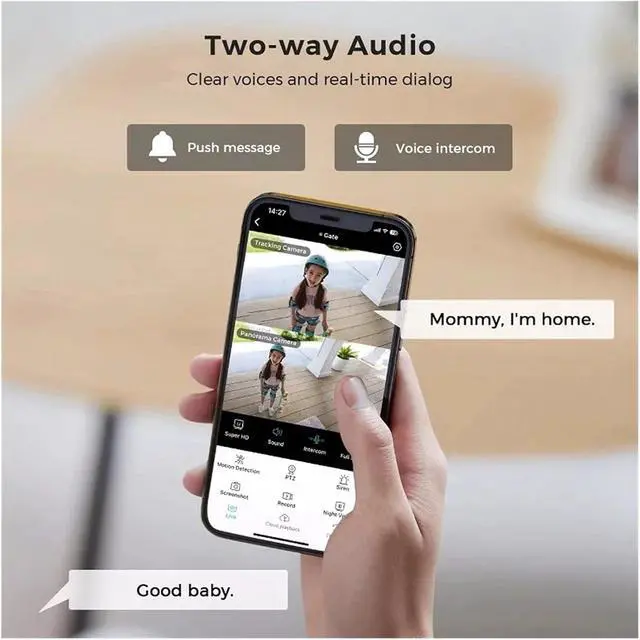 Alt view image 7 of 7 - 8MP Dual Lens PTZ IP66 Security Camera