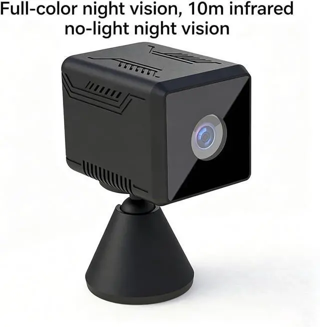 Alt view image 7 of 7 - Zetta 3MP Indoor Camera, Low-Light Full-Color, 130° Wide Angle