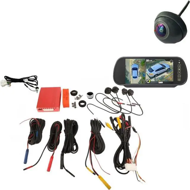 Main image of T5 3D 360 PRO AHD Camera Surround View System DVR Driving