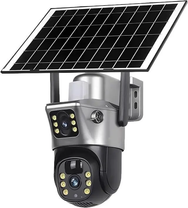 Main image of 8MP 4K Dual Lens 4G WiFi Solar Camera