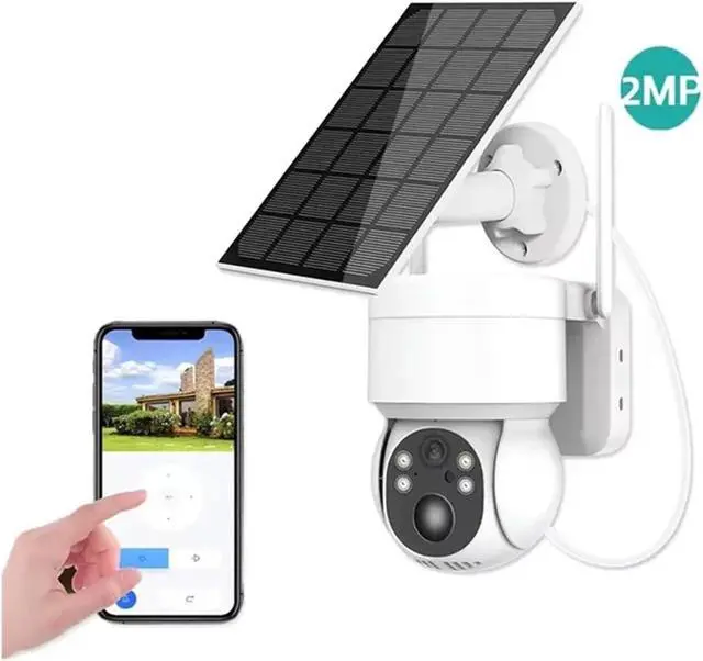 Alt view image 4 of 5 - 2MP PTZ Wireless Indoor Outdoor Dome Security Camera