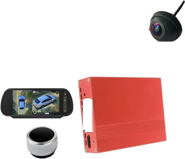 Main image of T5 3D 360 PRO AHD Camera Surround View System DVR Driving