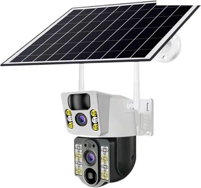 Main image of 8MP 4K Dual Lens 4G WiFi Solar Camera V380 Pro