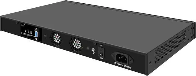 Alt view image 4 of 5 - 1U Rack Mount Firewall Appliance, OPNsense, VPN, 3th Gen Core I7 3520M, RJ08, 6 x Intel 2.5GbE I226-V LAN, Console, 4G RAM, 64G SSD