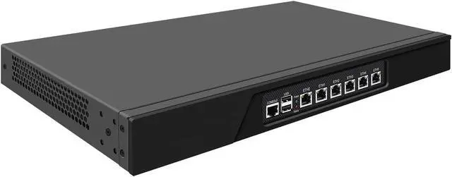 Alt view image 3 of 5 - 1U Rack Mount Firewall Appliance, OPNsense, VPN, 3th Gen Core I7 3520M, RJ08, 6 x Intel 2.5GbE I226-V LAN, Console, 4G RAM, 64G SSD