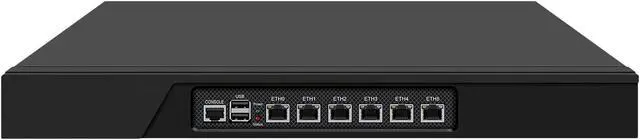 Alt view image 5 of 5 - 1U Rack Mount Firewall Appliance, OPNsense, VPN, 3th Gen Core I7 3520M, RJ08, 6 x Intel 2.5GbE I226-V LAN, Console, 4G RAM, 64G SSD