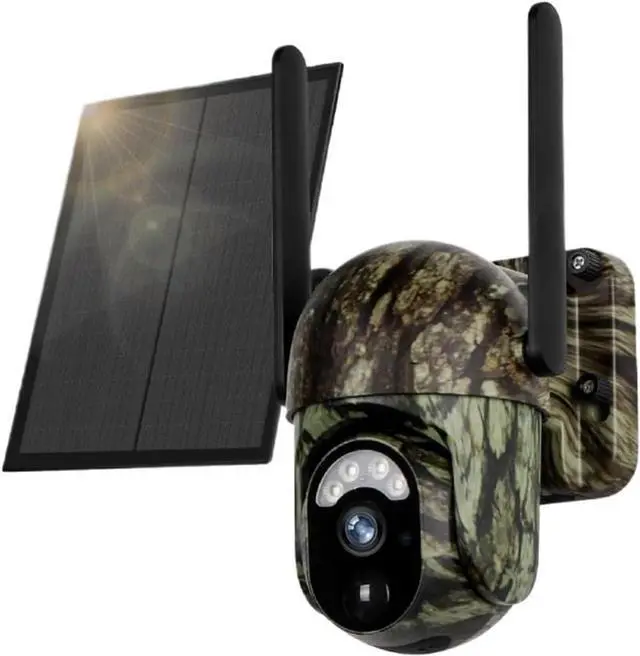 Main image of 4G Solar Security Camera WiFi Outdoor Surveillance Camera Cellular Trail Cam Color Night Vision Human/Animal Detection