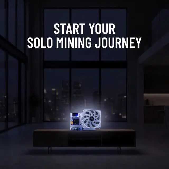 Alt view image 5 of 7 - NEXHASH Nerd Miner 8T Home Bitcoin Solo Miner BM1370 ASIC Mining Rig