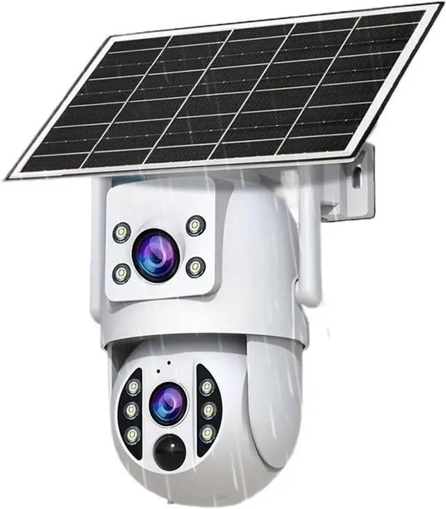 Main image of 4MP Dual Lens Solar Battery PTZ Outdoor WiFi Security Camera