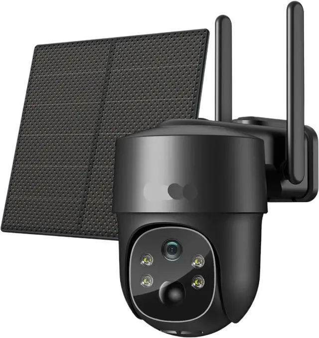 Main image of 3MP Solar 4G LTE PTZ Outdoor Security Camera