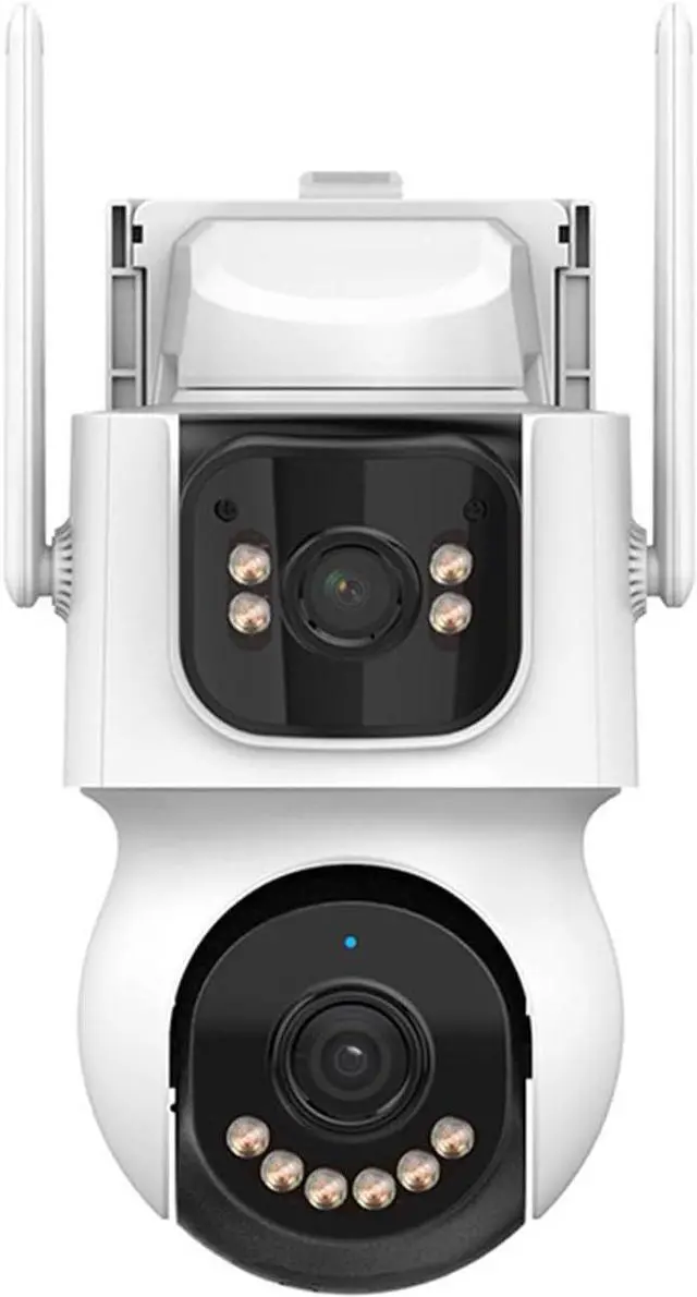 Main image of 4MP 3 Screen Dual Lens Solar PTZ WiFi Dome IP Camera