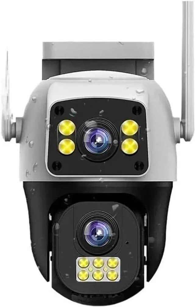 Main image of 8MP Dual Lens PTZ 4G WiFi Outdoor Security IP Camera
