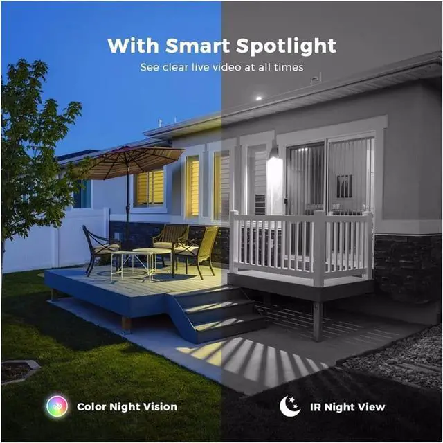 Alt view image 5 of 7 - 8MP Dual Lens PTZ 4G WiFi Outdoor Security IP Camera