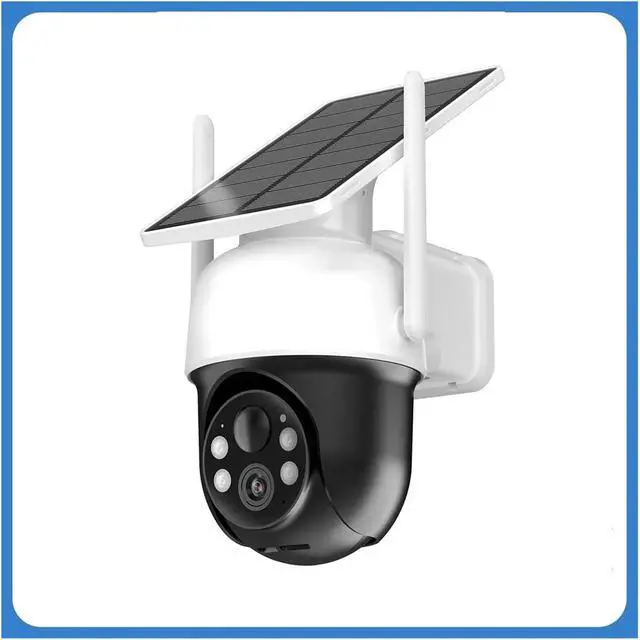 Alt view image 2 of 7 - 3MP Solar PTZ 2.4G WiFi Wireless Outdoor Security Camera