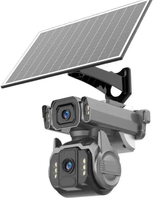 Main image of 10MP AOV 12X Zoom Dual Screen 4G Solar Security Camera