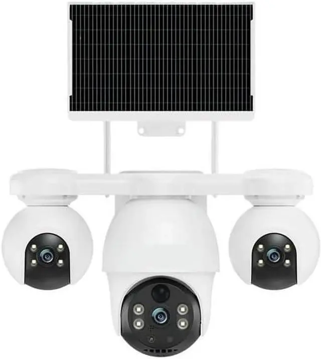 Main image of 12MP V380 PRO 4G Solar 360° Full Color Night Vision Camera