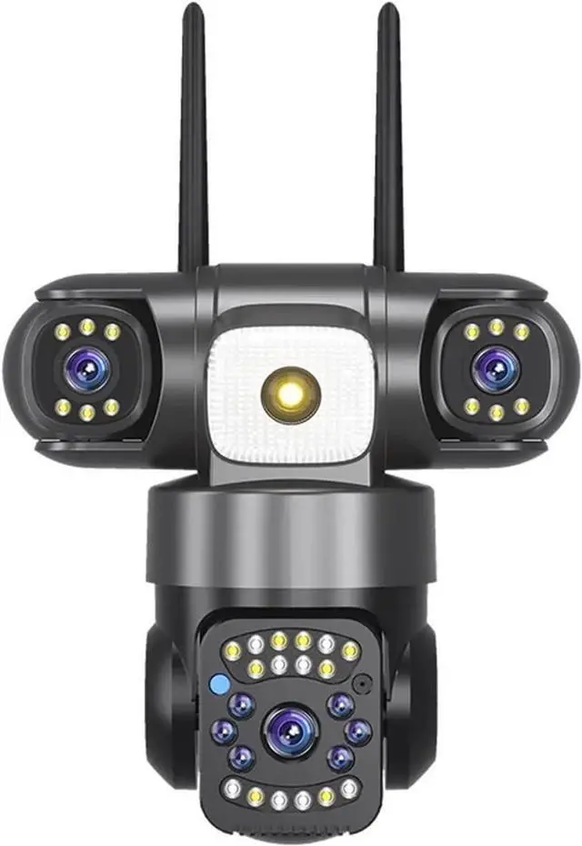 Main image of 15MP 8MP Triple Lens Solar WiFi Outdoor IP Camera