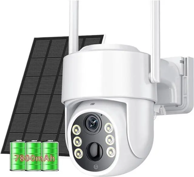 Main image of 8MP Dual Lens Solar WiFi PTZ Outdoor Security Camera