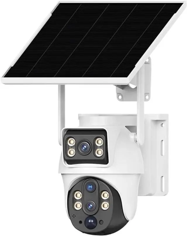 Main image of 6MP Dual Lens WiFi Solar Camera Outdoor Wireless IP Surveillance Camera